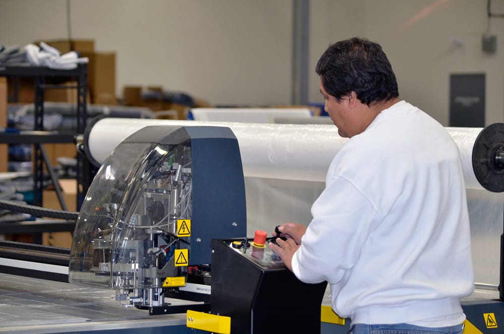 Longtime Alpha Tekniko employees, skilled at operating CNC equipment, help assure that product designs are efficient to manufacture.